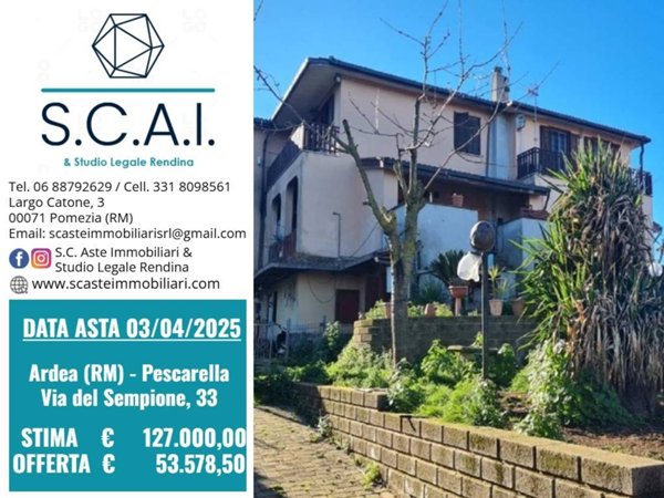 appartamento in vendita ad Ardea in zona Montagnano