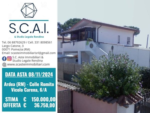 appartamento in vendita ad Ardea in zona Colle Romito