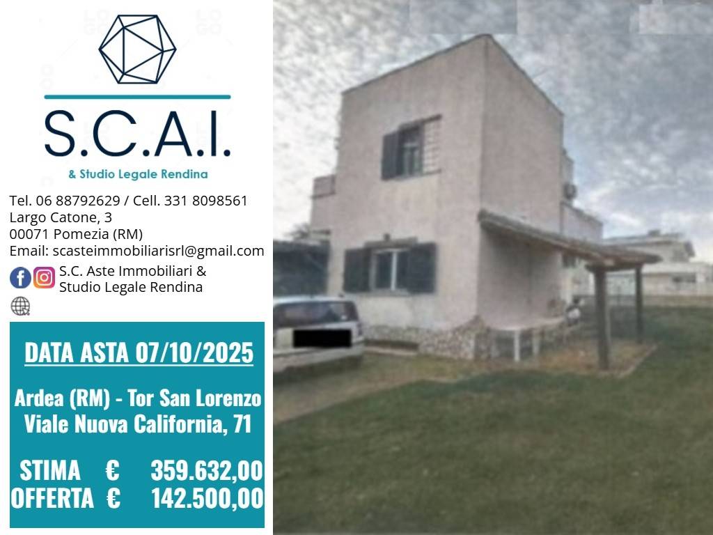 casa indipendente in vendita ad Ardea in zona Nuova California