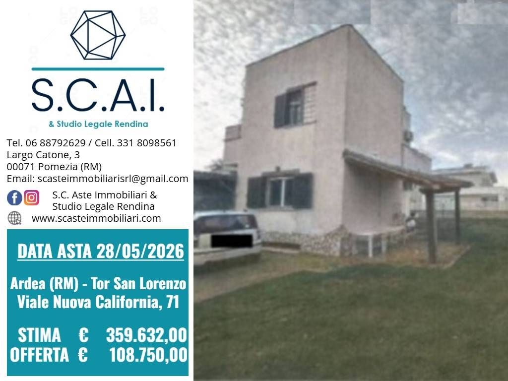 casa indipendente in vendita ad Ardea in zona Nuova California