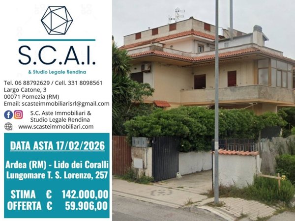 appartamento in vendita ad Ardea