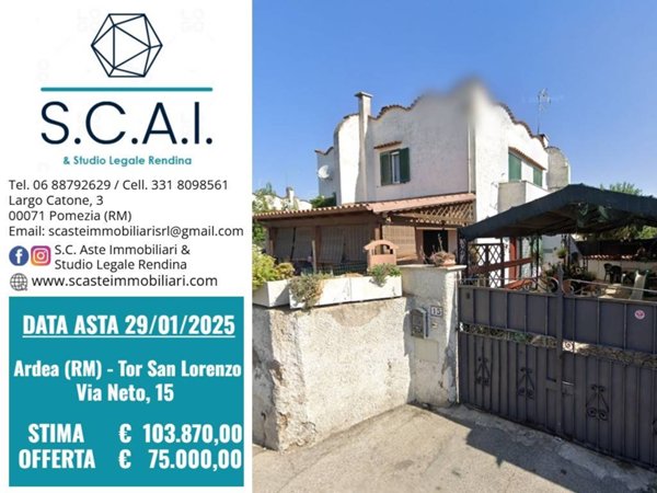 appartamento in vendita ad Ardea in zona Marina di Ardea