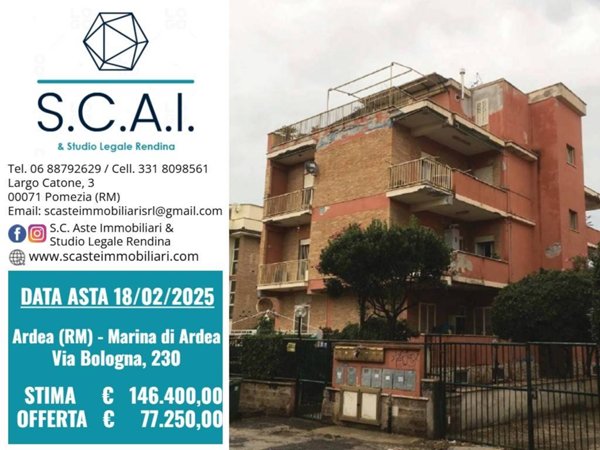 appartamento in vendita ad Ardea in zona Marina di Ardea