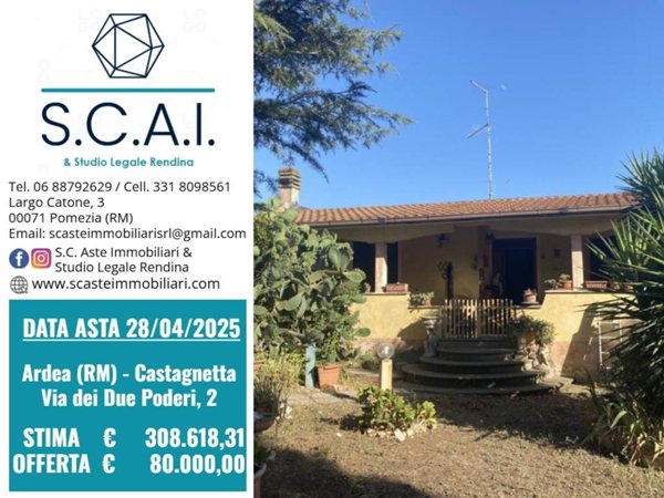 casa indipendente in vendita ad Ardea in zona Castagnetta