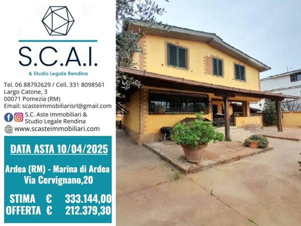 casa indipendente in vendita ad Ardea in zona Marina di Ardea