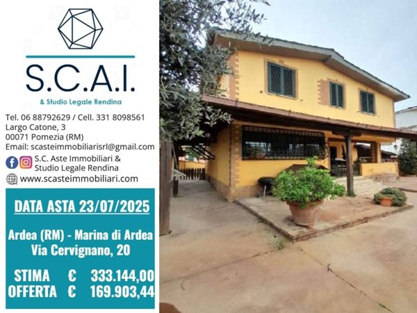 casa indipendente in vendita ad Ardea in zona Marina di Ardea