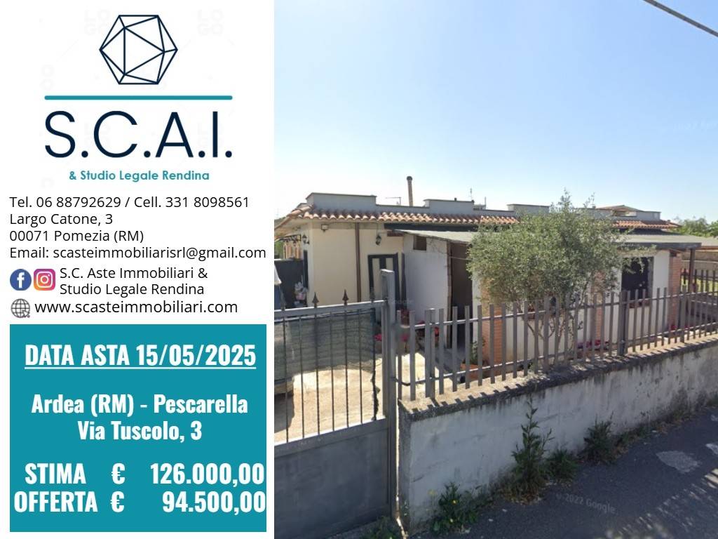 casa indipendente in vendita ad Ardea in zona Villaggio Ardeatino