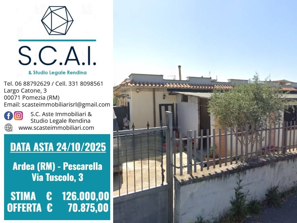 casa indipendente in vendita ad Ardea in zona Villaggio Ardeatino