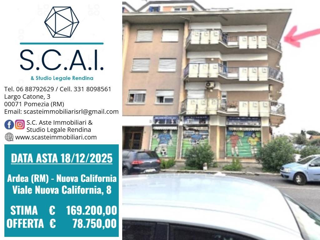 appartamento in vendita ad Ardea in zona Nuova California