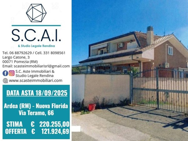 casa indipendente in vendita ad Ardea in zona Nuova Florida