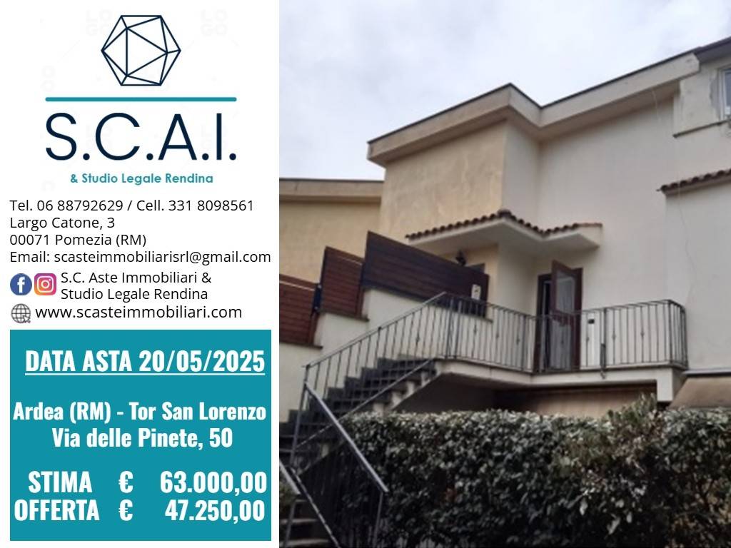 appartamento in vendita ad Ardea