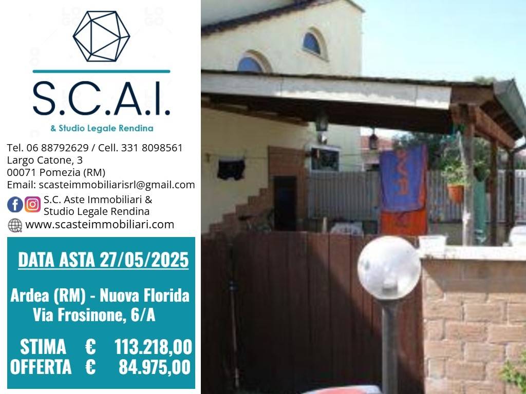appartamento in vendita ad Ardea in zona Nuova Florida