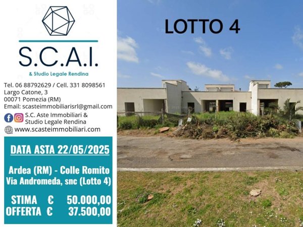 appartamento in vendita ad Ardea in zona Colle Romito