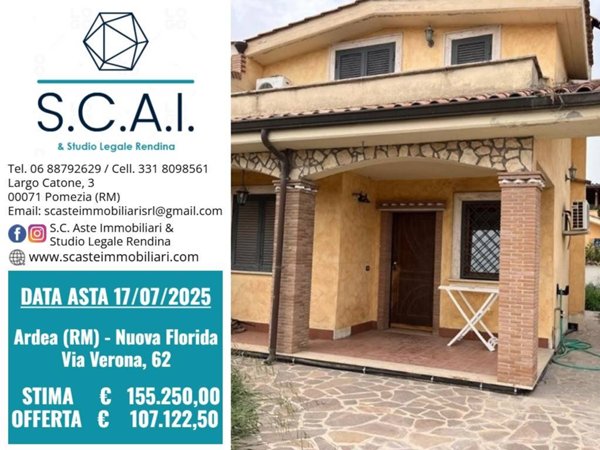 casa indipendente in vendita ad Ardea in zona Nuova Florida