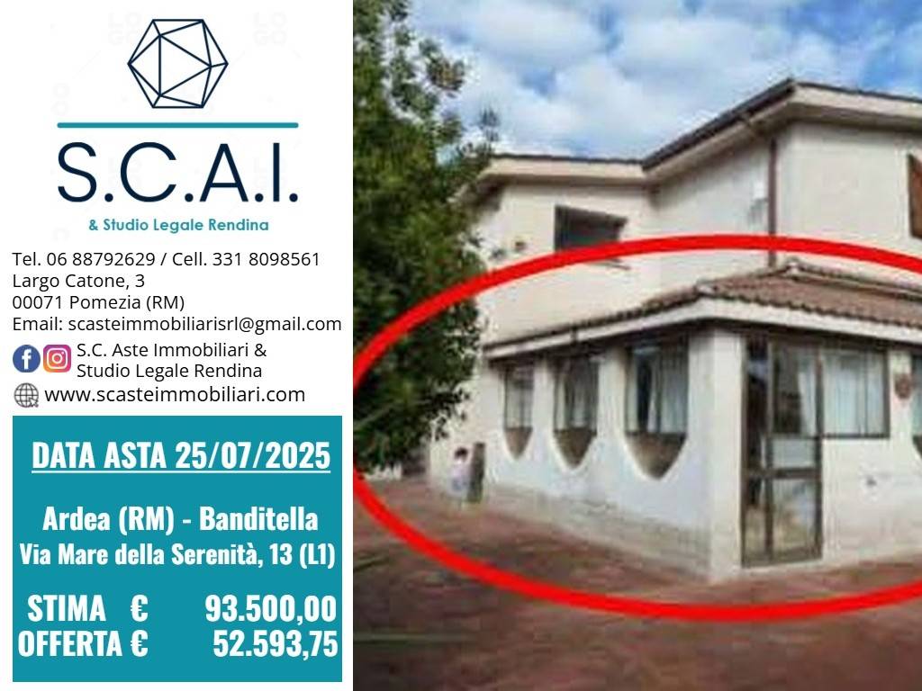appartamento in vendita ad Ardea in zona Banditella