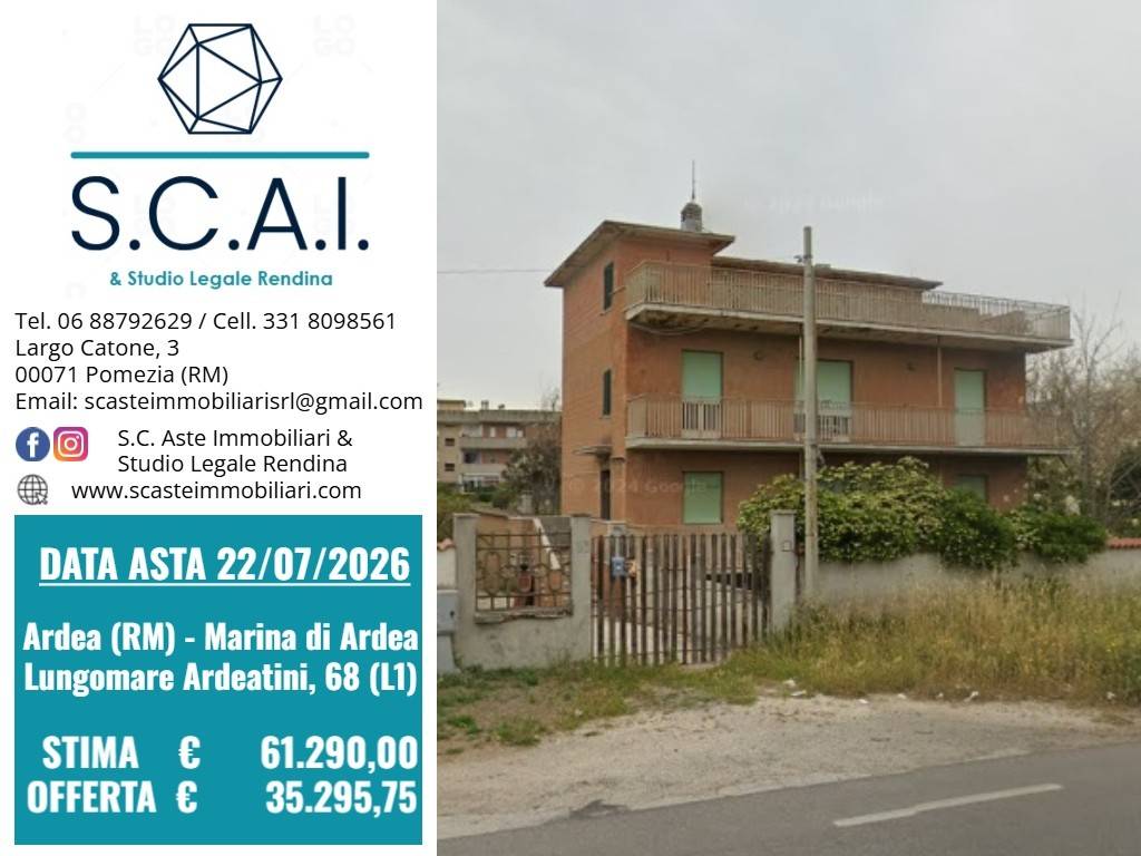 appartamento in vendita ad Ardea in zona Marina di Ardea