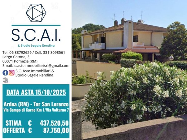 casa indipendente in vendita ad Ardea in zona Nuova California