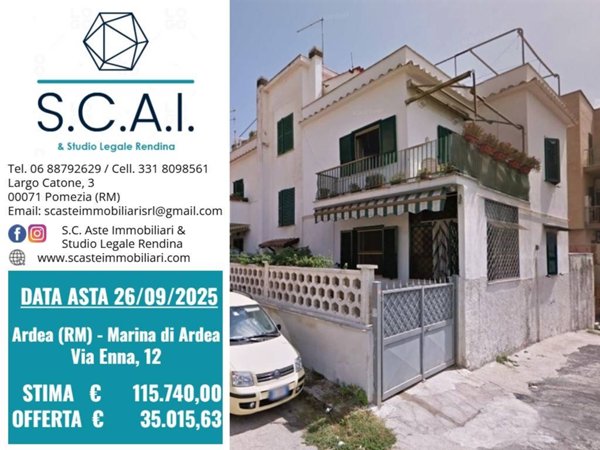 appartamento in vendita ad Ardea in zona Marina di Ardea