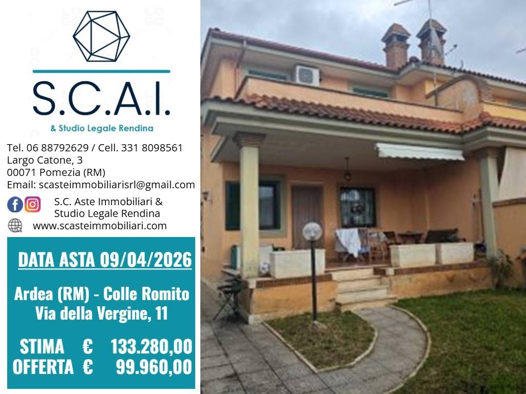 casa indipendente in vendita ad Ardea in zona Colle Romito