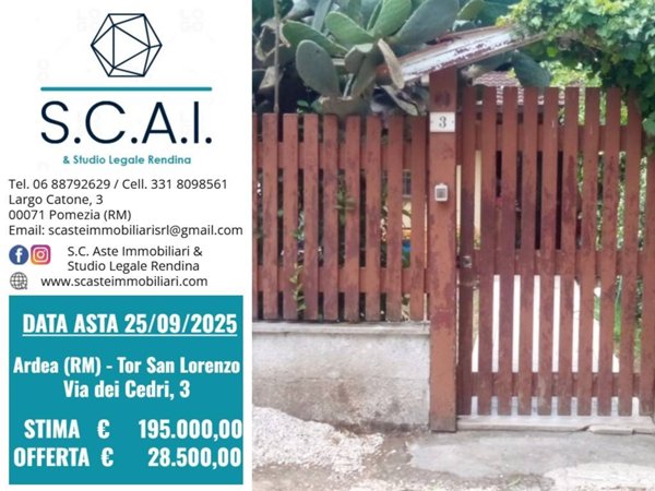 casa indipendente in vendita ad Ardea in zona Nuova California