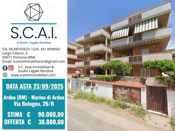 appartamento in vendita ad Ardea in zona Marina di Ardea