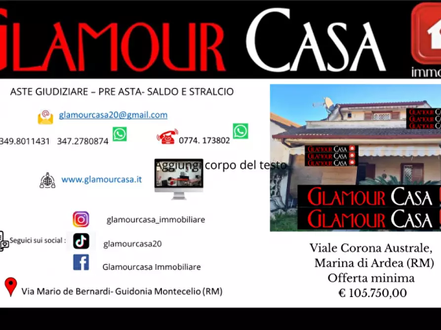 casa indipendente in vendita ad Ardea