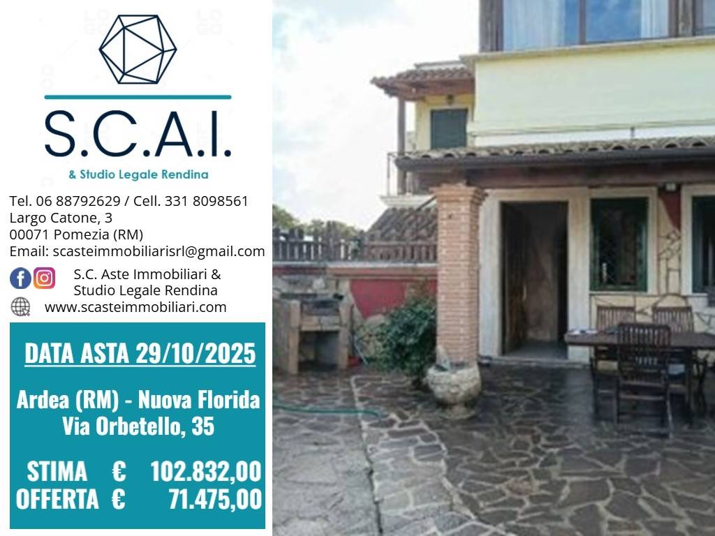 casa indipendente in vendita ad Ardea in zona Nuova Florida