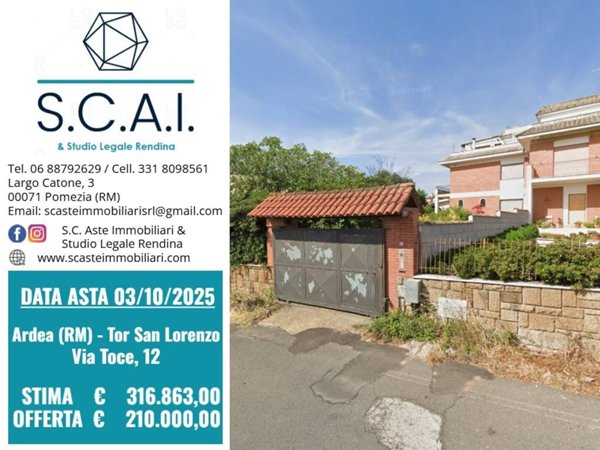 casa indipendente in vendita ad Ardea in zona Marina di Ardea