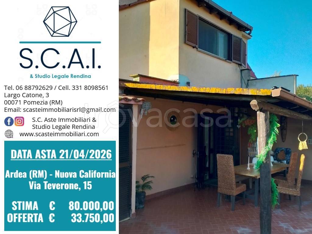 appartamento in vendita ad Ardea in zona Nuova California