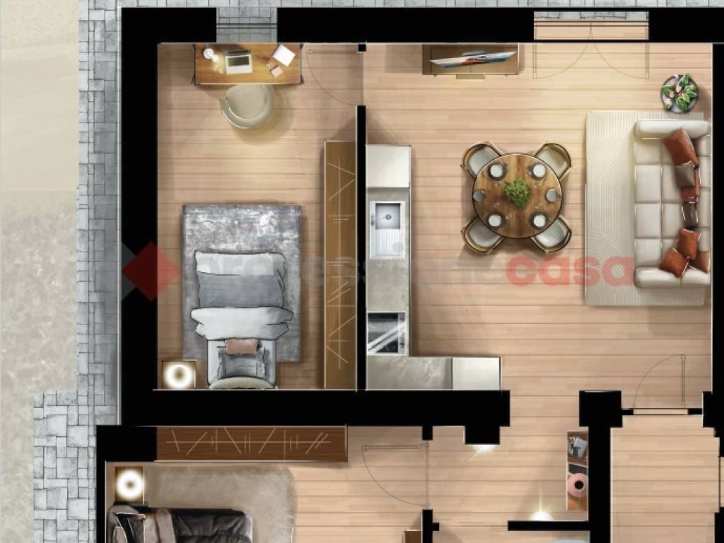 appartamento in vendita ad Ardea in zona Marina di Ardea