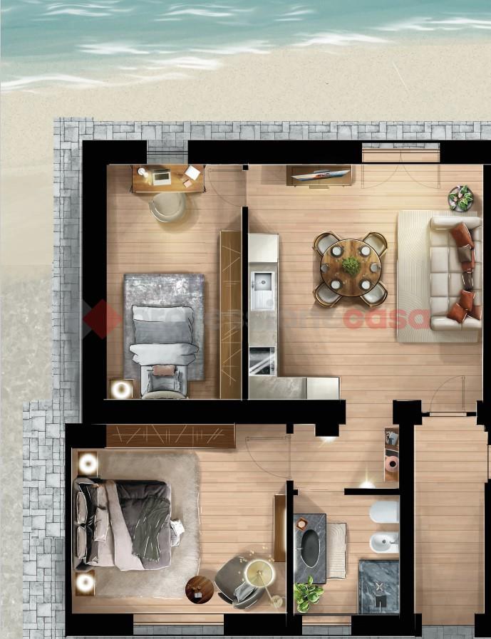 appartamento in vendita ad Ardea in zona Marina di Ardea