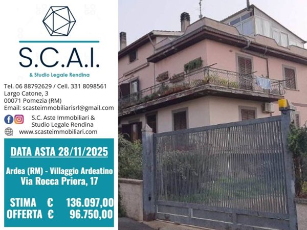 appartamento in vendita ad Ardea in zona Montagnano