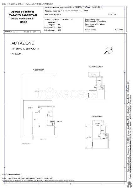 appartamento in vendita ad Ardea in zona Montagnano