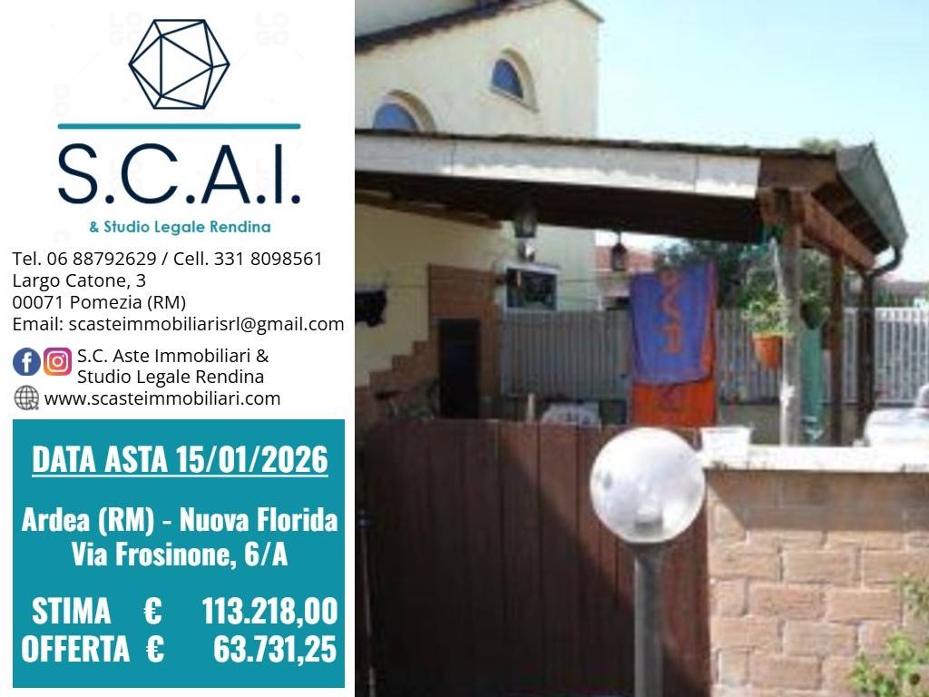 appartamento in vendita ad Ardea in zona Nuova Florida