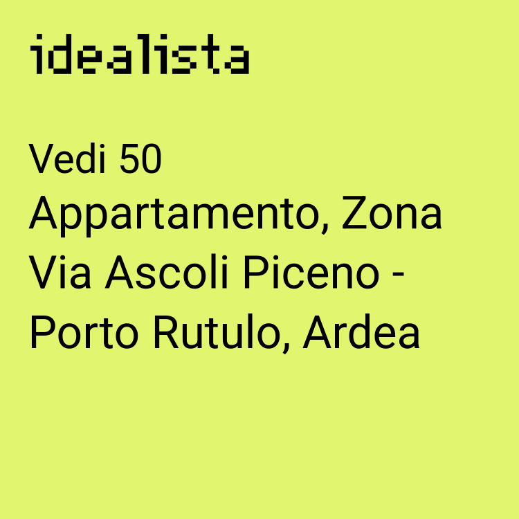 appartamento in vendita ad Ardea in zona Marina di Ardea