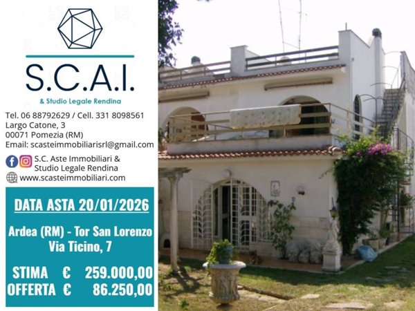 casa indipendente in vendita ad Ardea in zona Marina di Ardea