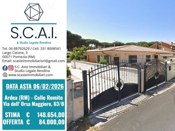 casa indipendente in vendita ad Ardea in zona Colle Romito