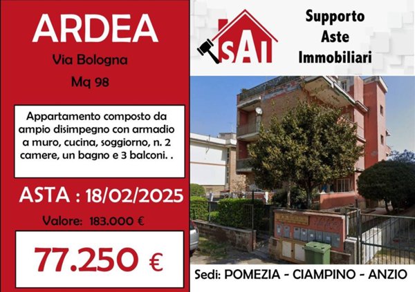 appartamento in vendita ad Ardea in zona Marina di Ardea