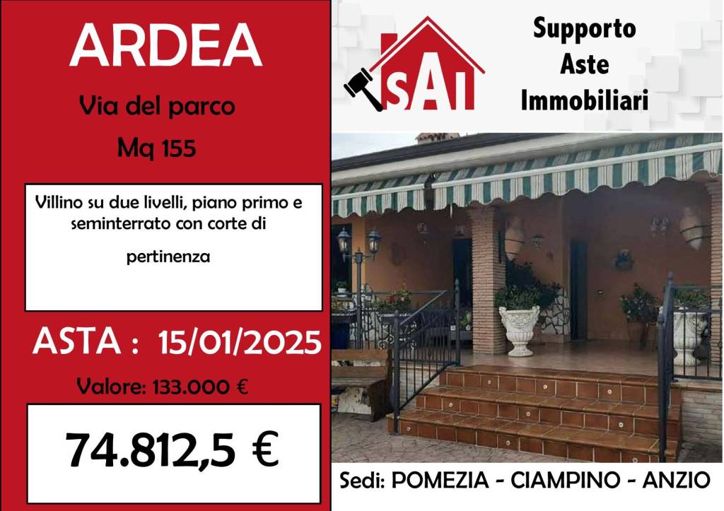 casa indipendente in vendita ad Ardea in zona Marina di Ardea