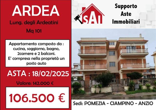 appartamento in vendita ad Ardea in zona Marina di Ardea