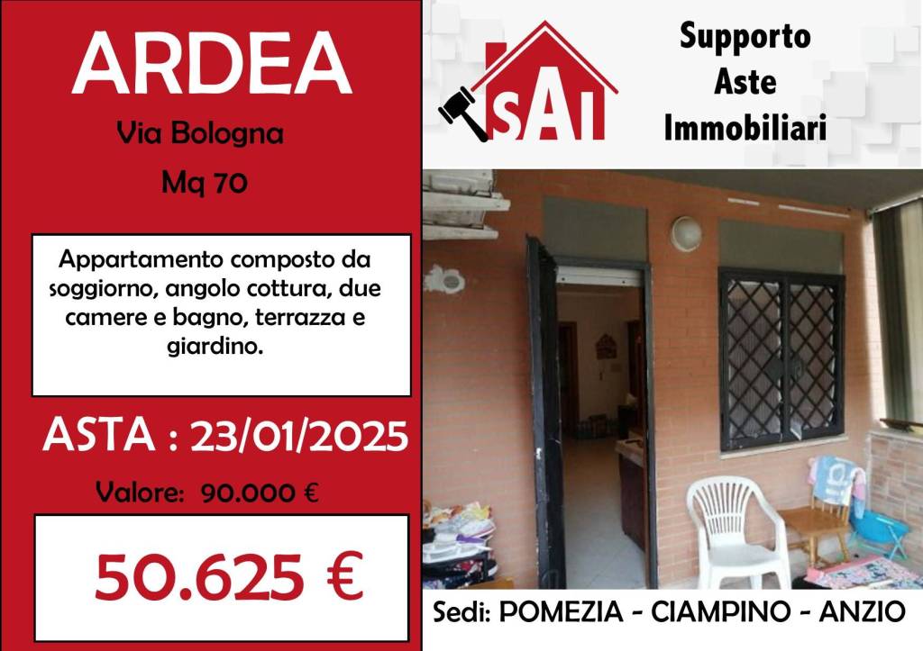 appartamento in vendita ad Ardea in zona Marina di Ardea