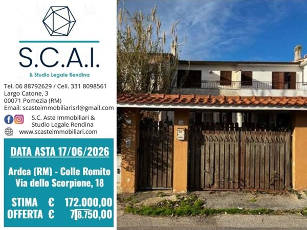 casa indipendente in vendita ad Ardea in zona Colle Romito