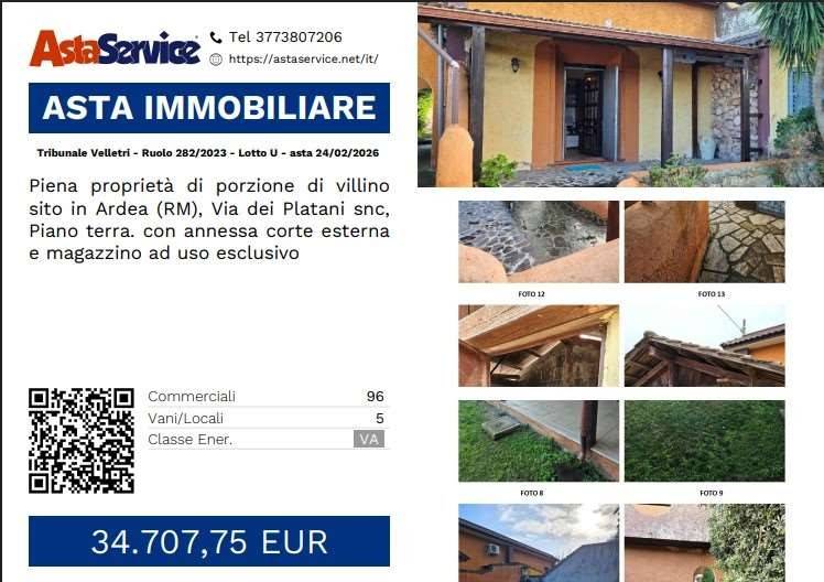 casa indipendente in vendita ad Ardea in zona Lido dei Pini