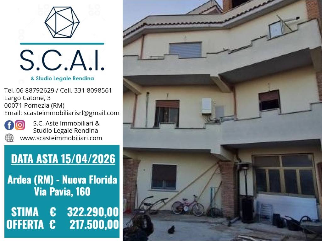 appartamento in vendita ad Ardea in zona Nuova Florida