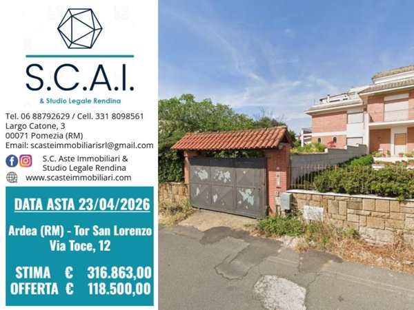 casa semindipendente in vendita ad Ardea in zona Marina di Ardea