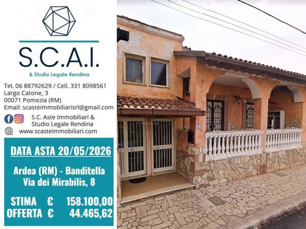 appartamento in vendita ad Ardea in zona Banditella