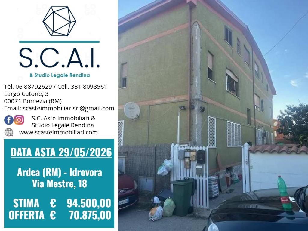 appartamento in vendita ad Ardea in zona Marina di Ardea