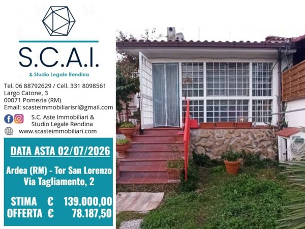 casa indipendente in vendita ad Ardea in zona Nuova California