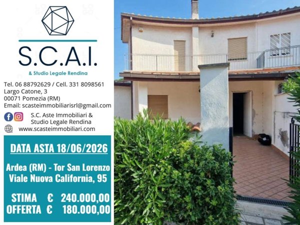 casa indipendente in vendita ad Ardea in zona Nuova California
