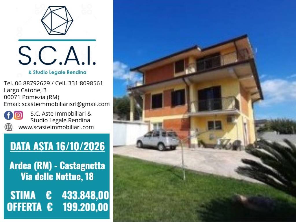 casa indipendente in vendita ad Ardea in zona Castagnetta